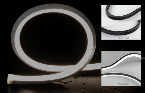 Anti-Glare and Black Neon Flex LED