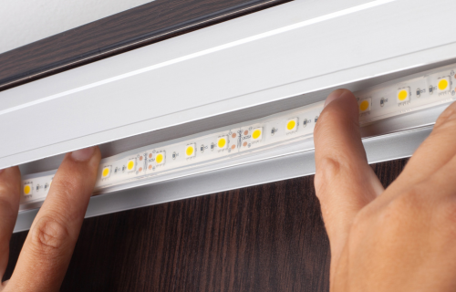 Installing custom length LED Strips