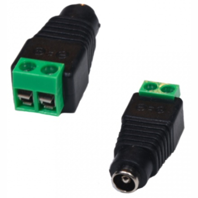 DC Power Lead Adapter 2.1mm Socket / Screw Terminals