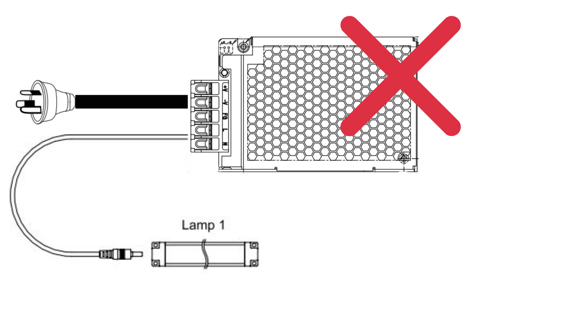 unsafe_power_supply_for_led_modules_and_led_strips